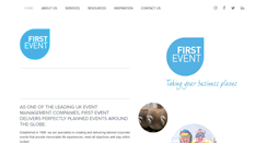 Desktop Screenshot of firstevent.co.uk